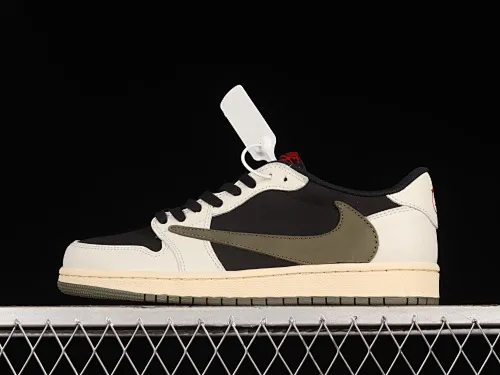 All categories Air Jordan Jordan series basketball shoes Air Jordan 1 Low Travis Scott x Air Jordan 1 Low OG AJ1 Joe 1 joint overhead hook DZ4137-106